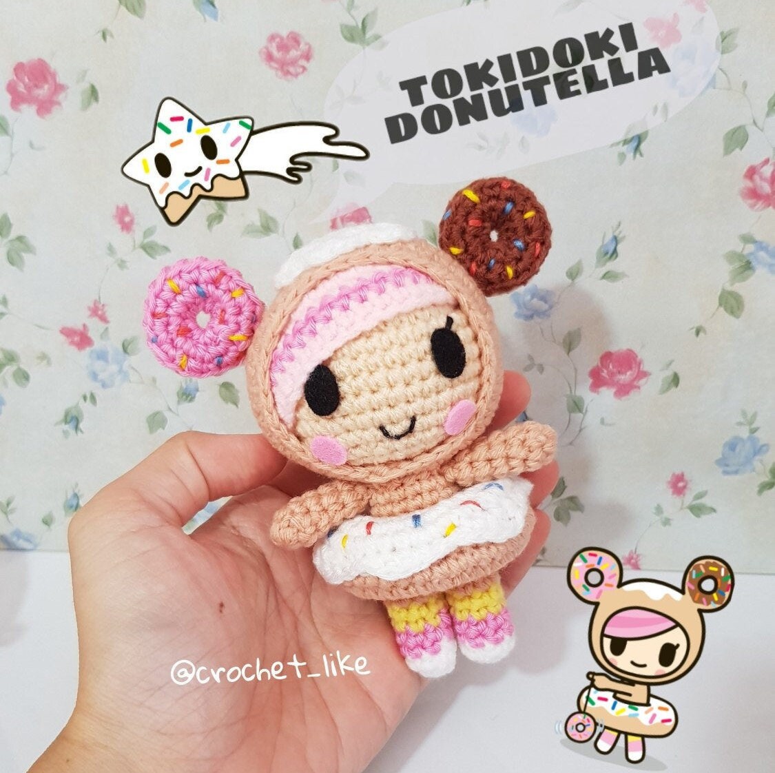 Tokidoki Donutella Plush With Tag