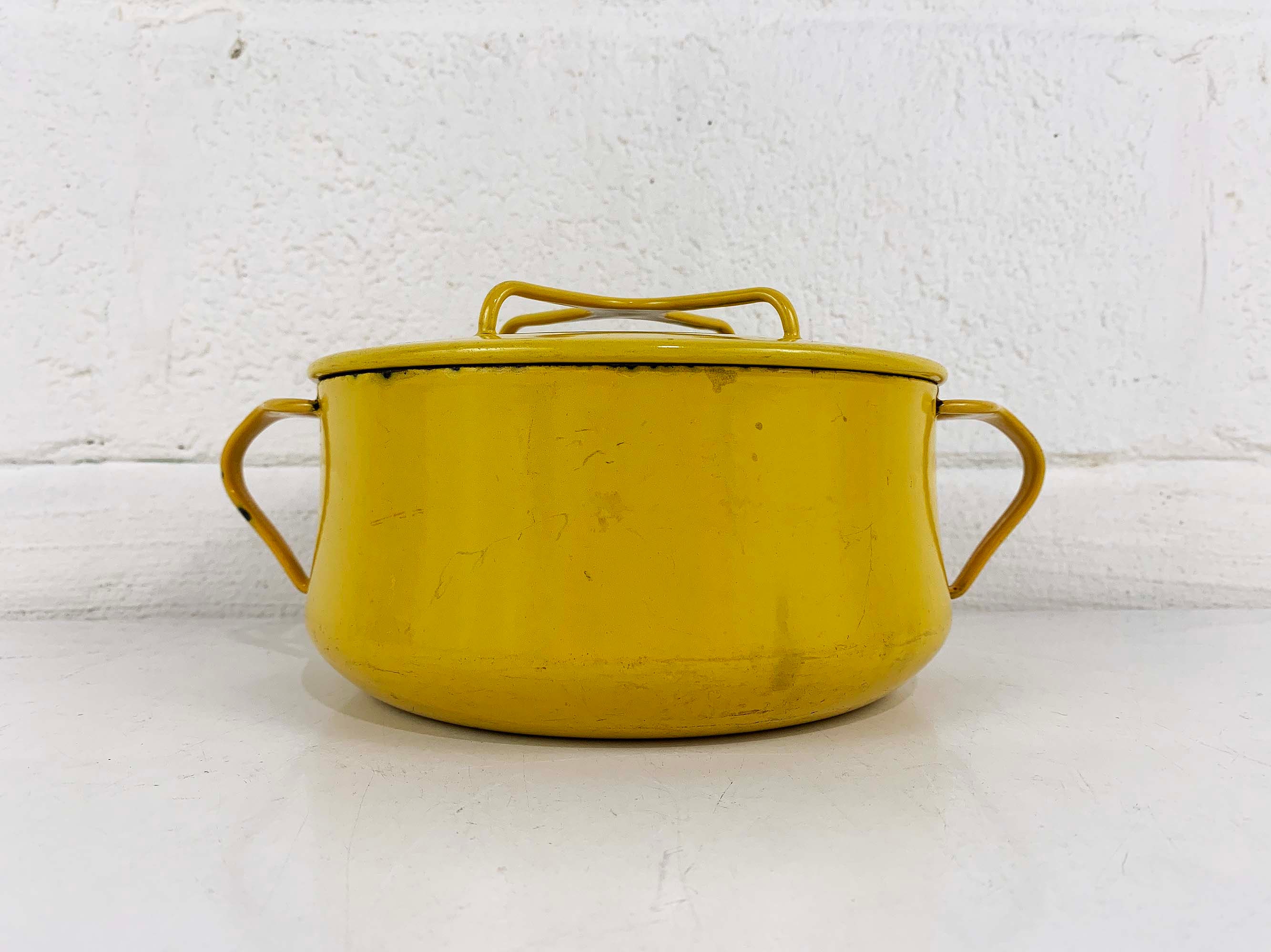 Dansk Kobenstyle Dutch Oven  4 Qt. Green Enamel Pot with Lid