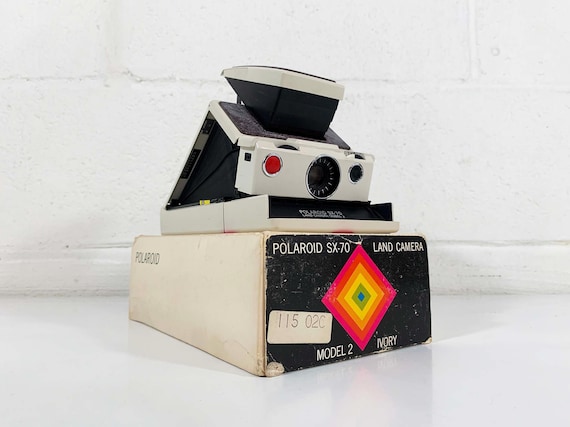 Vintage SX-70 Polaroid Land Camera Model 2 Instant Film Photography Tested Working Time Zero Originals Folding 1970s 70s Retro Cameras
