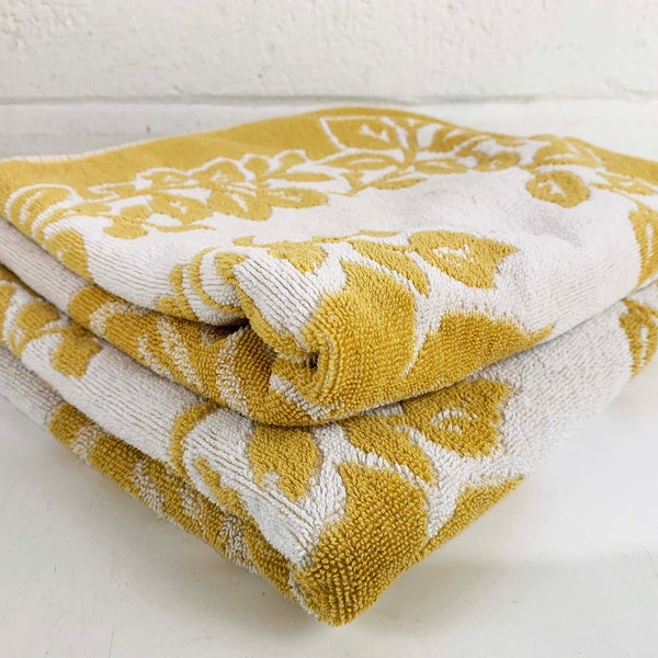 Floral Bath Towels Etsy