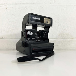 Vintage Polaroid OneStep Flash Camera 600 Instant Film Photography Tested Working