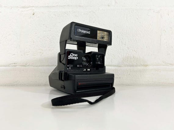 Vintage Polaroid OneStep Flash Camera 600 Instant Film Photography Impossible Project One Step 600 OneStep Tested Working Film