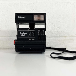 Vintage Polaroid OneStep Flash Camera 600 Instant Film Photography Tested Working 1970s
