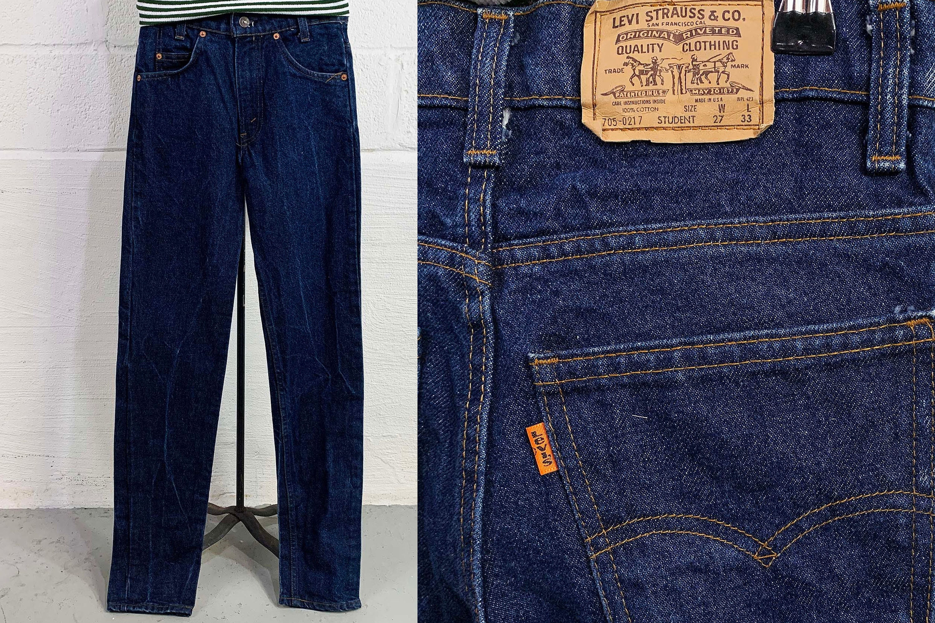 Vintage Levi's Orange Tab Student Fit Jeans Waist 27 Vintage Levi's Orange Tab Student Fit Jeans Waist 27