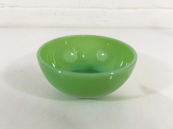 Vintage Fire King Jadeite Berry Bowl Fire-King Green FireKing Jade-ite 1960s 1950s