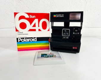 ヴィンテージ ポラロイドカメラ SX-70 インスタントフィルム写真