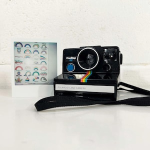Vintage Polaroid Camera SX-70 Instant Film Photography Rainbow Tested Working 1970s