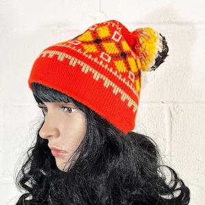 70s Winter Hat - Etsy