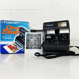 Vintage Polaroid OneStep 600 Instant Film Photography Photographer Tested Working 1990s