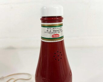 Vintage Ketchup Bottle Phone Heinz Telephone Quirky Novelty
