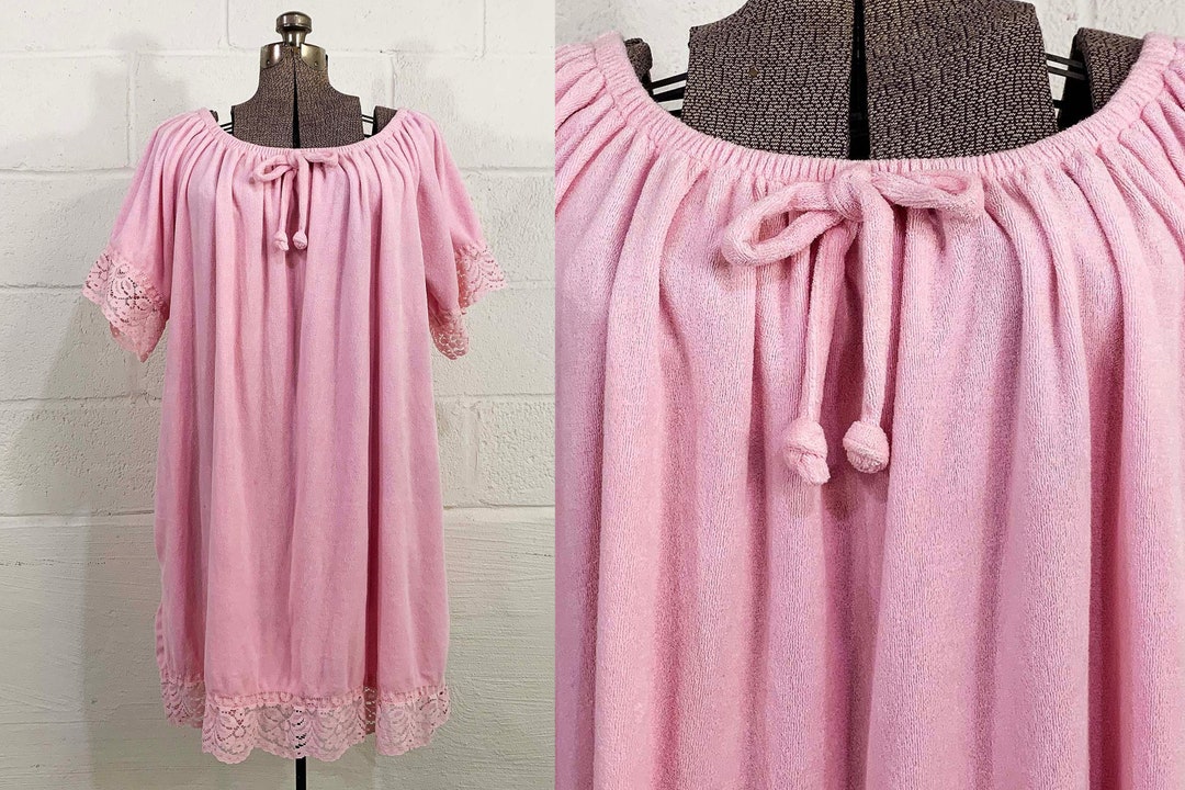 terrycloth babydoll dress