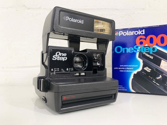 Vintage Polaroid OneStep 600 Instant Film Photography Impossible Project Believe in Film Polaroid Originals Photograph NOS Box 1990s 90s