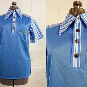 McDonald Modern Tartan Crest Birdseye Mesh Polo Shirt