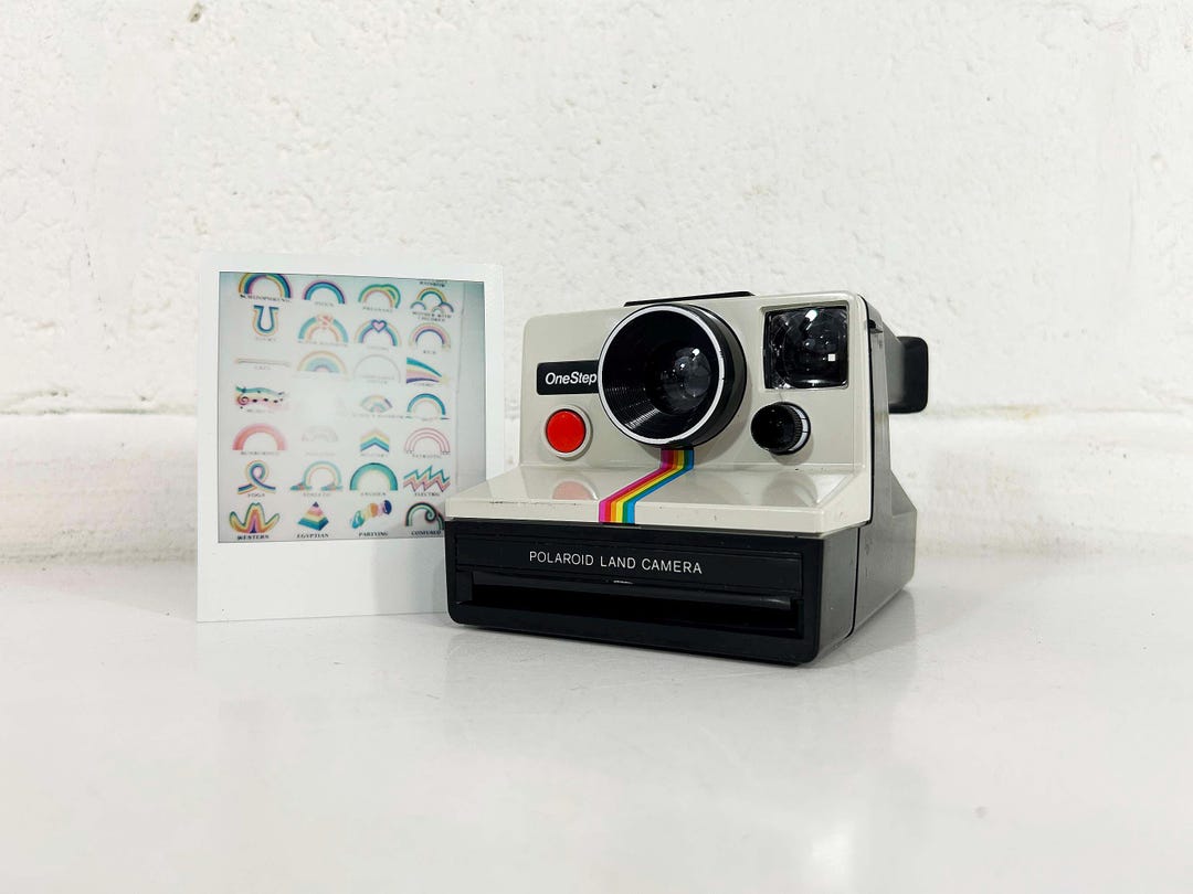 Vintage Polaroid Camera SX-70 Instant Film Photography Tested