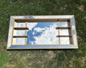 1960's Illinois Molding社製 ヴィンテージシャドーボックス Vintage 1969 Illinois Moulding Co. Mirrored Zodiac Shadow Box