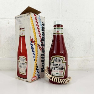 1980s Heinz Ketchup Novelty Telephone / H.J. Heinz Catsup