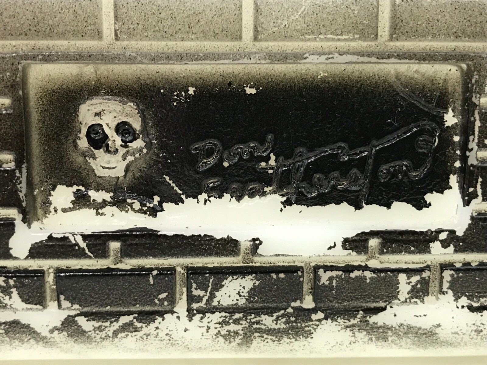 Vintage Lighted Haunted House Don Featherstone Union Halloween Blow