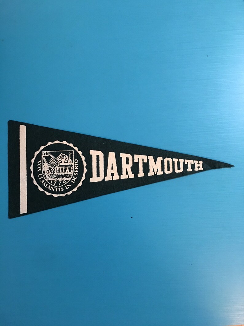 1950 S Vintage Dartmouth Big Green Indians College Etsy