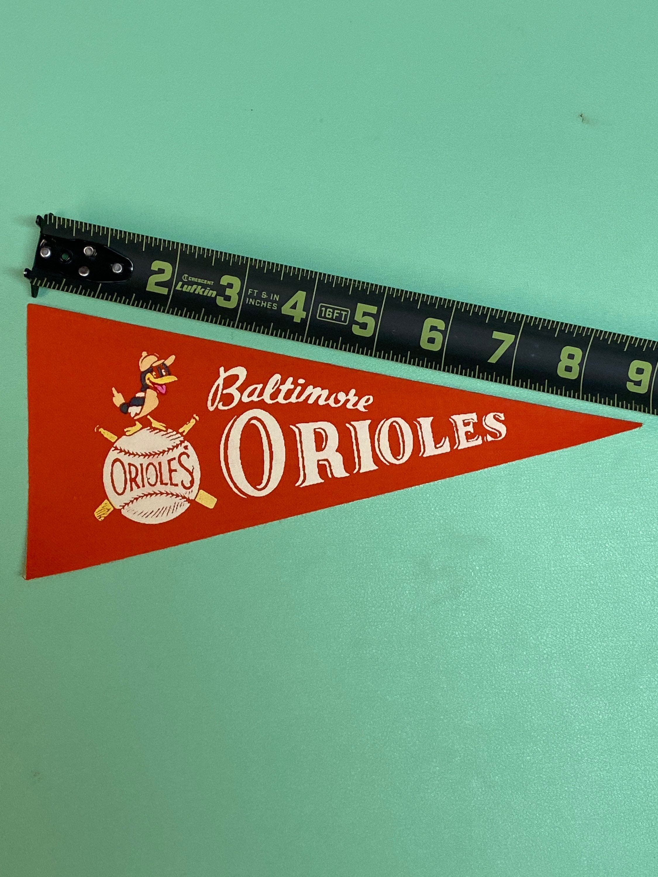 1960's Vintage Baltimore Orioles Baseball MINI Pennant 4x9 - Etsy 1960's Vintage Baltimore Orioles Baseball MINI Pennant 4x9 - Etsy