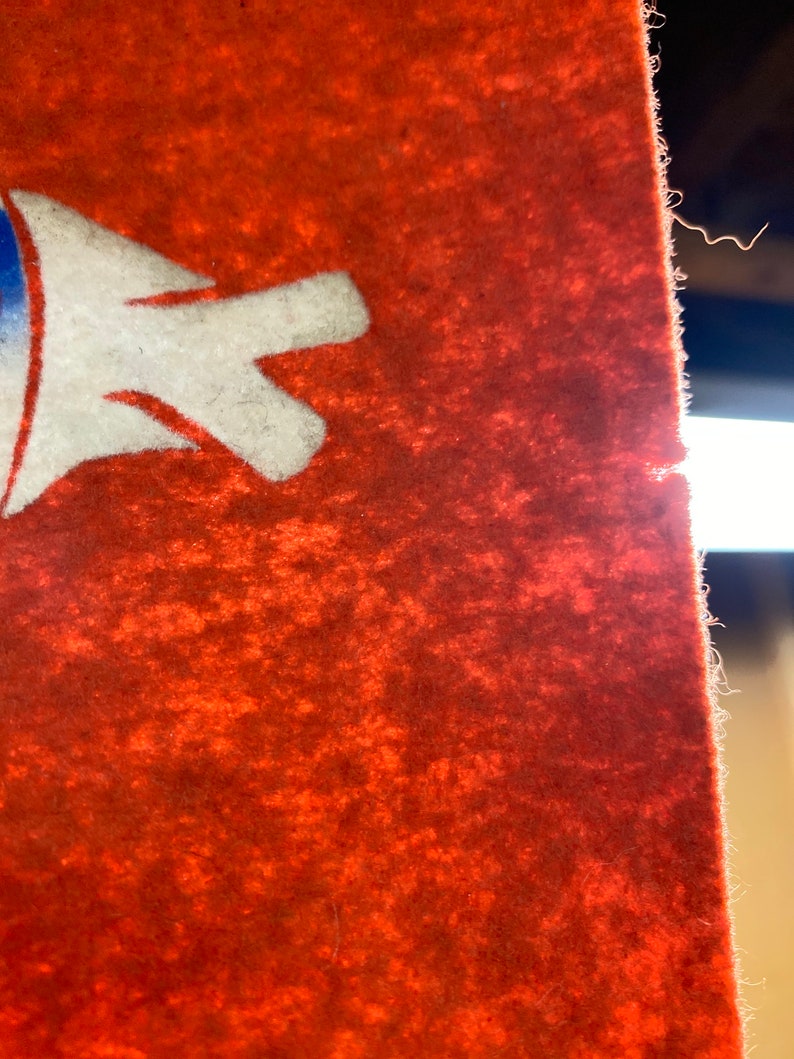 Vintage Texas Longhorns College University Pennant Flag Banner 11x29 inches