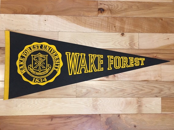 1970 S Vintage Wake Forest Demon Deacons College Etsy