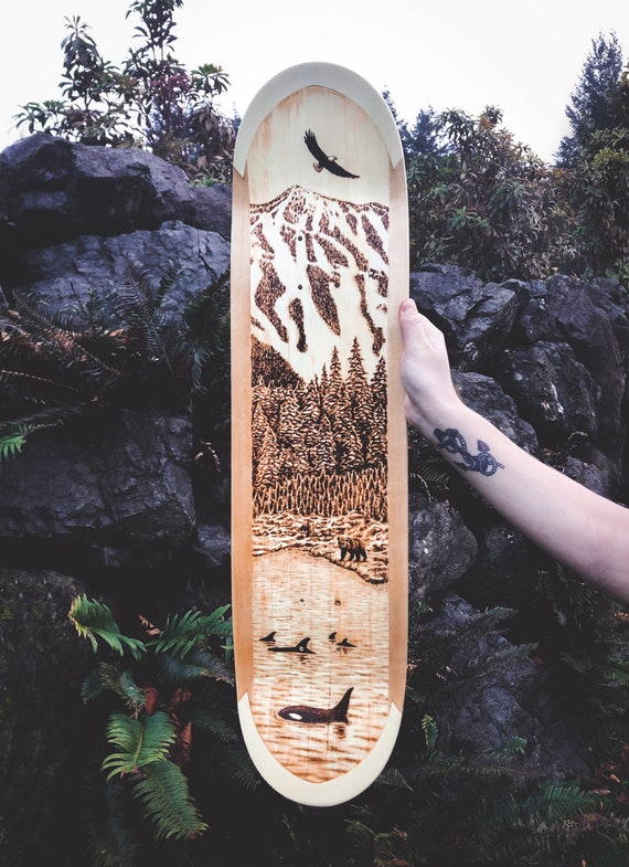 Custom Skateboard Deck Etsy