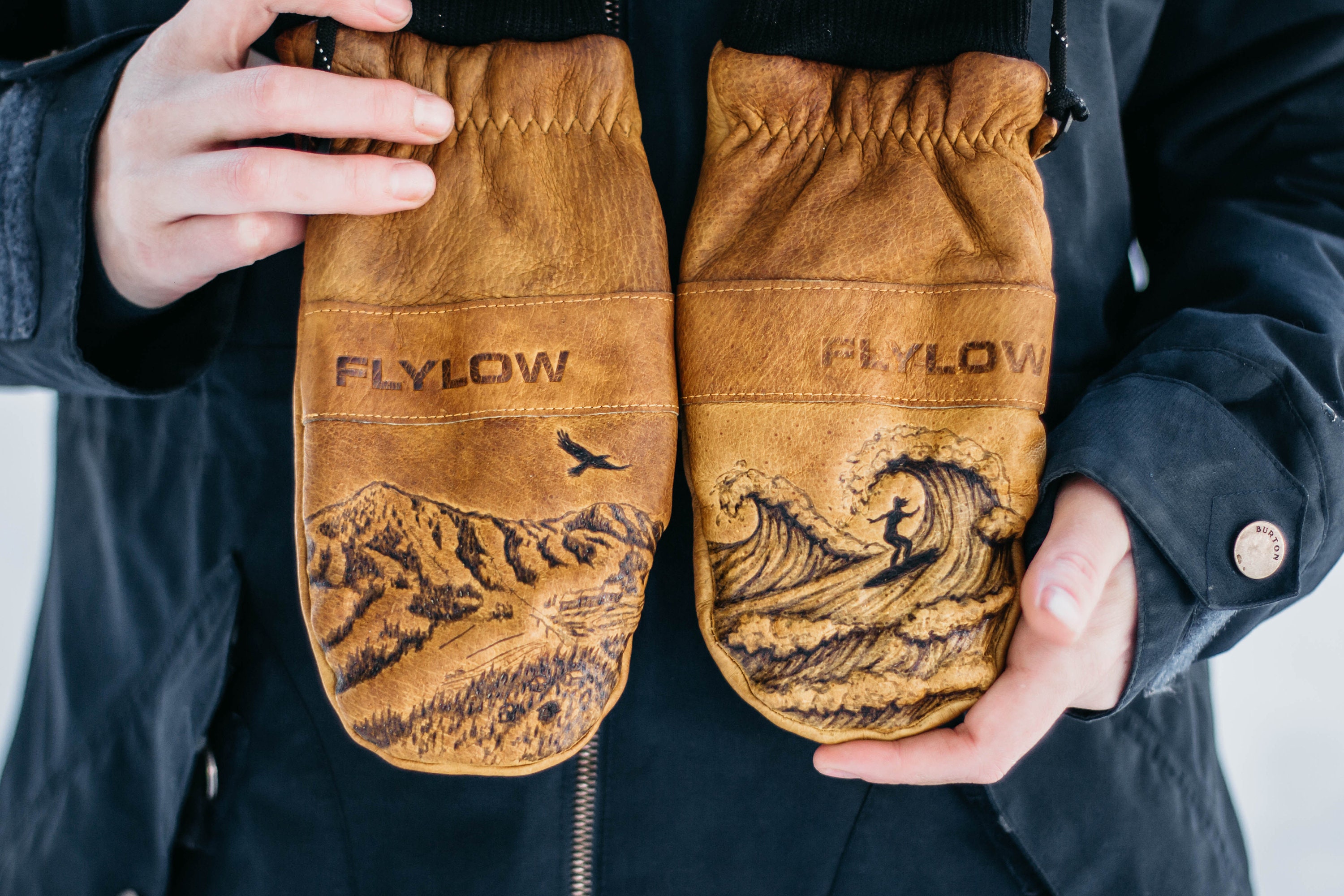 Flylow Oven Mitt- Black