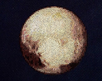 Pluto Cross Stitch Pattern Instant Download PDF