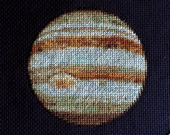 Jupiter Cross Stitch Pattern Instant Download PDF