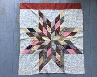 Antique, Star Quilt Block, Early 1800s