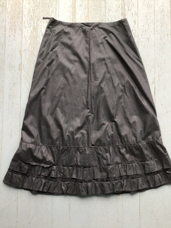 Antique Black Petticoat, Early 1900s