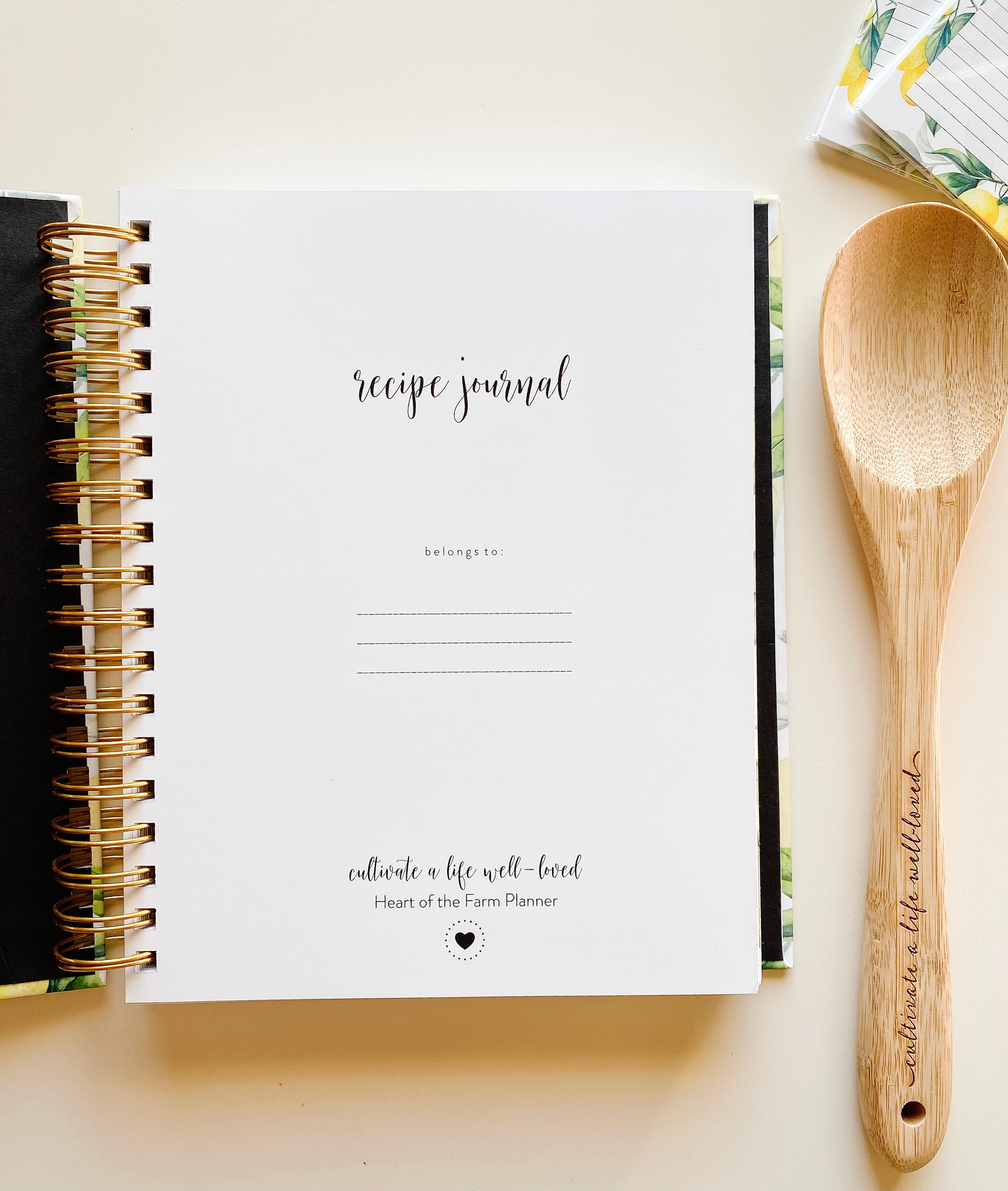 Keepsake Recipe Book Recipe Journal Recipe Keeper Recipe Etsy
