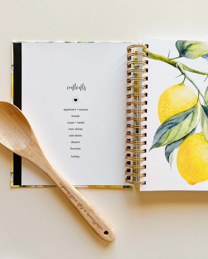 Keepsake Recipe Book Recipe Journal Recipe Keeper Recipe Etsy