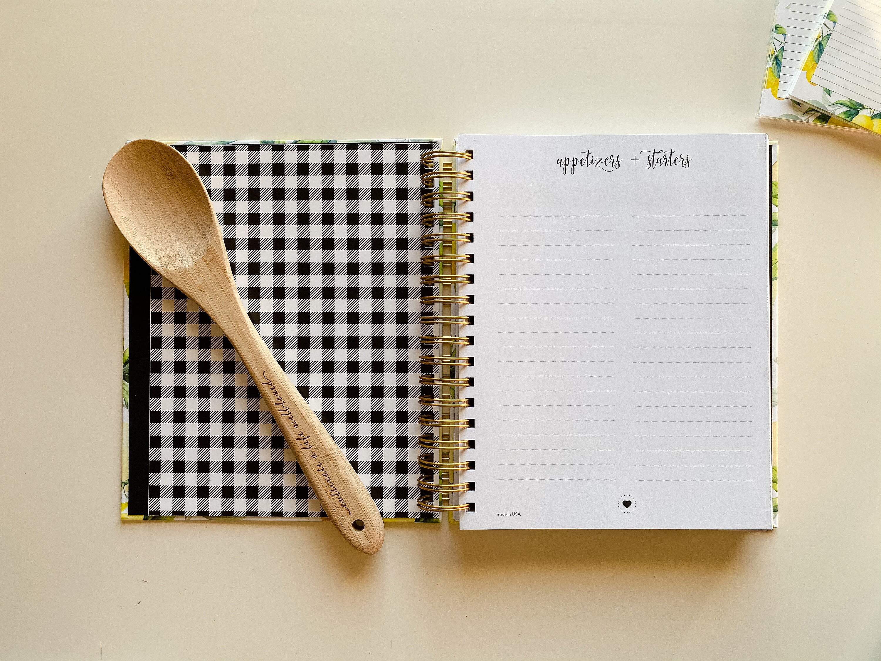 Keepsake Recipe Book Recipe Journal Recipe Keeper Recipe Etsy