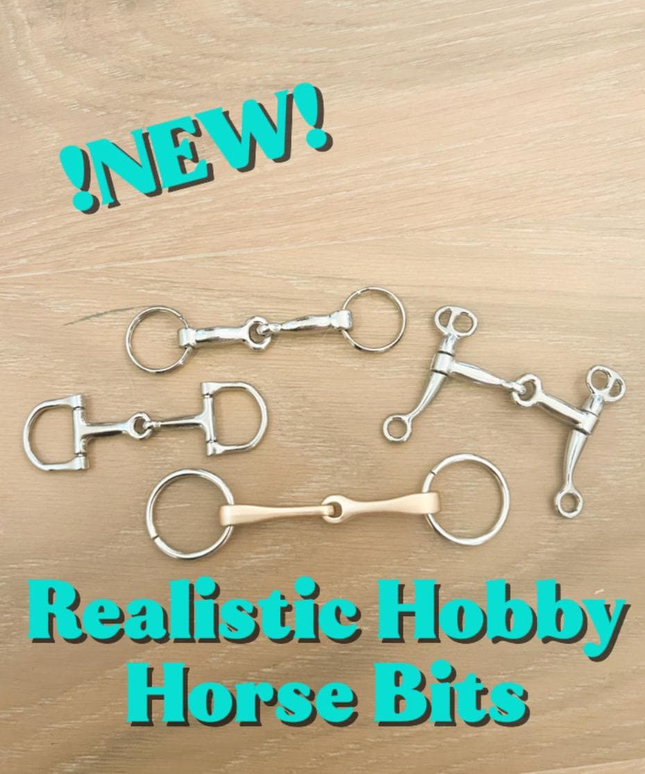 Premium Realistic Hobby Horse Bits Multiple Styles MORE COMING SOON!