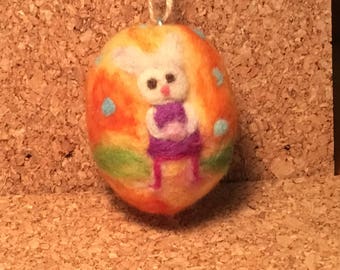 Needle Felted Easter Egg
