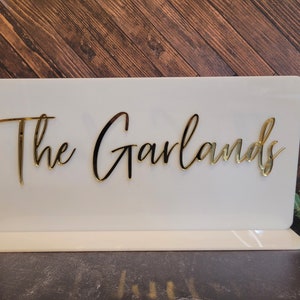 Wedding Head Table Sign | Sweetheart Table sign | 3D Couples sign