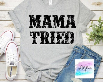 Mama Tried, Country Song, Merle Haggard Tee- Super Soft - Ships Fast