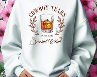Cowboy Tears | Whiskey Girly | Flirty | Coquette Style