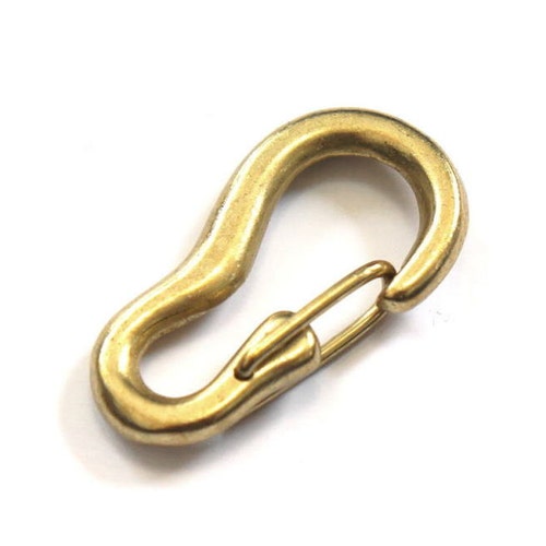 Japanese Original Design Flat Brass Fishhook Style Key Hook Etsy