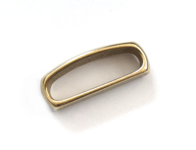 Japanese Original Design Brass Belt Keeper Loop 35mm 40mm 45mm Etsy