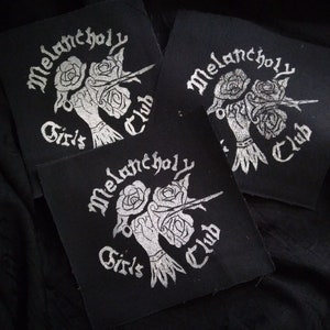 Melancholy Girls Club Patch