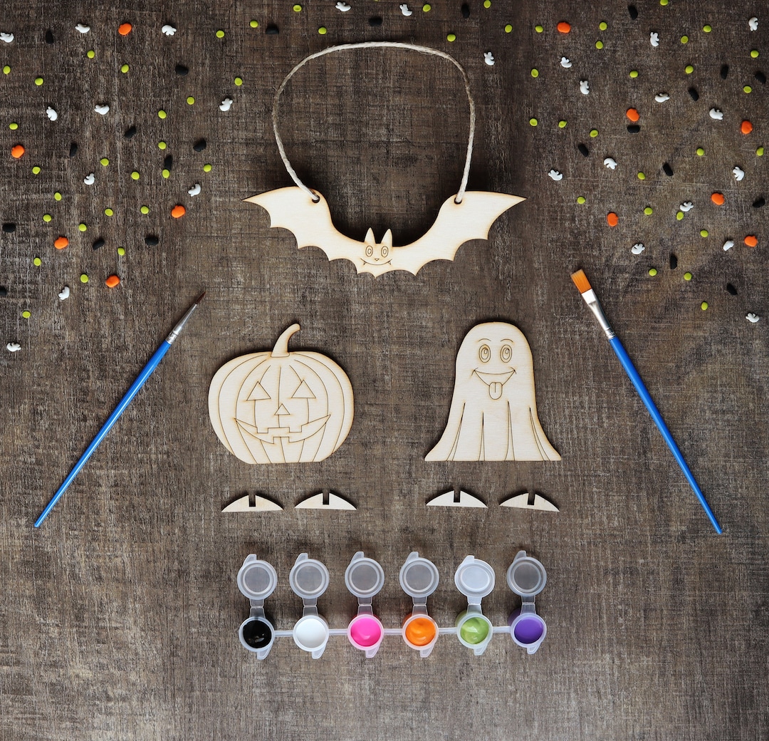 Halloween Painting Kit Set, DIY Painting Kit, Art Project in A Box