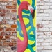 Flamingo Original Acyrlic Painiting/ Bright Pink Flamingo/ Modern Flamingo Painting/