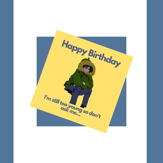 Birthday Card East Is East Sajid 90s Movie Inspired Etsy