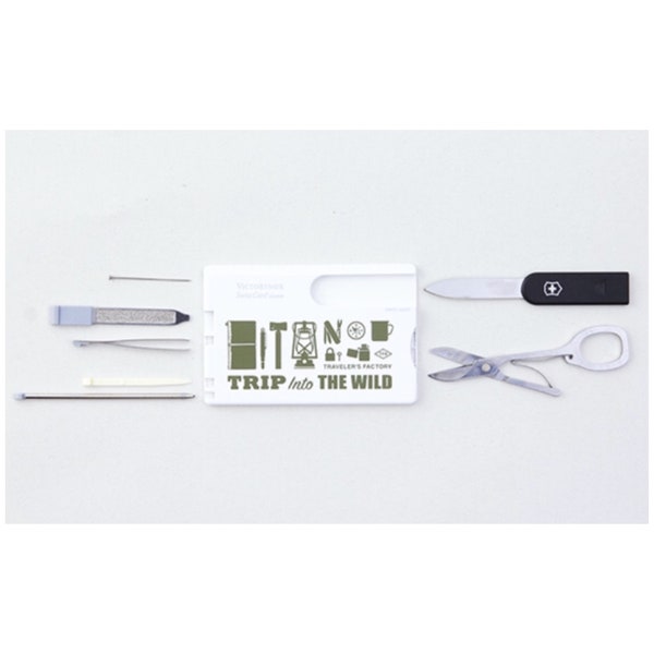 Travelers Factory x Victorinox Swiss Card Tool Set