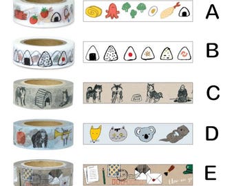 Chobit Wit Masking Tapes by Green Flash