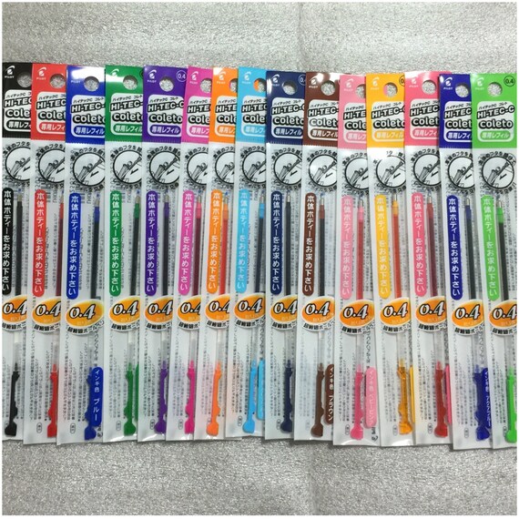 Coleto Prefill Sarasa Uni Style Fit And Pentel Sliccies Pen Etsy