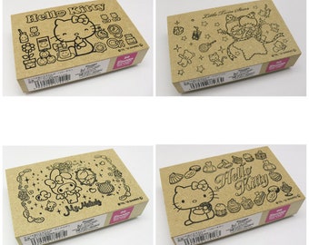 Sanrio Characters Large Coloring Stamps