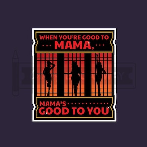 CHICAGO Musical Stickers, Broadway, Theatre Nerds, Laptop, Water Bottle, When You're Good to Mama, Single & Multiple Sticker Sets, Die Cut